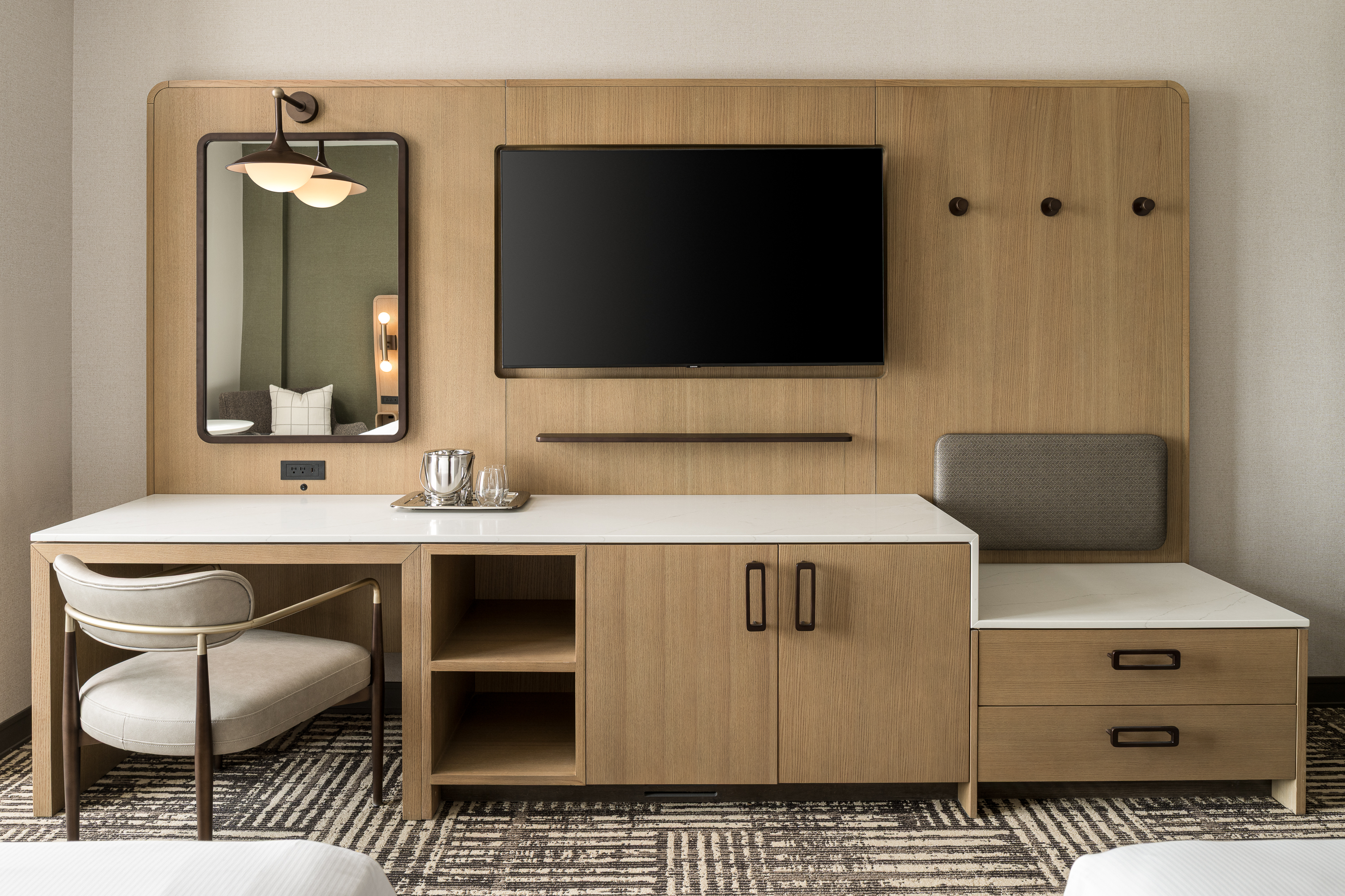 Desk - Credenza