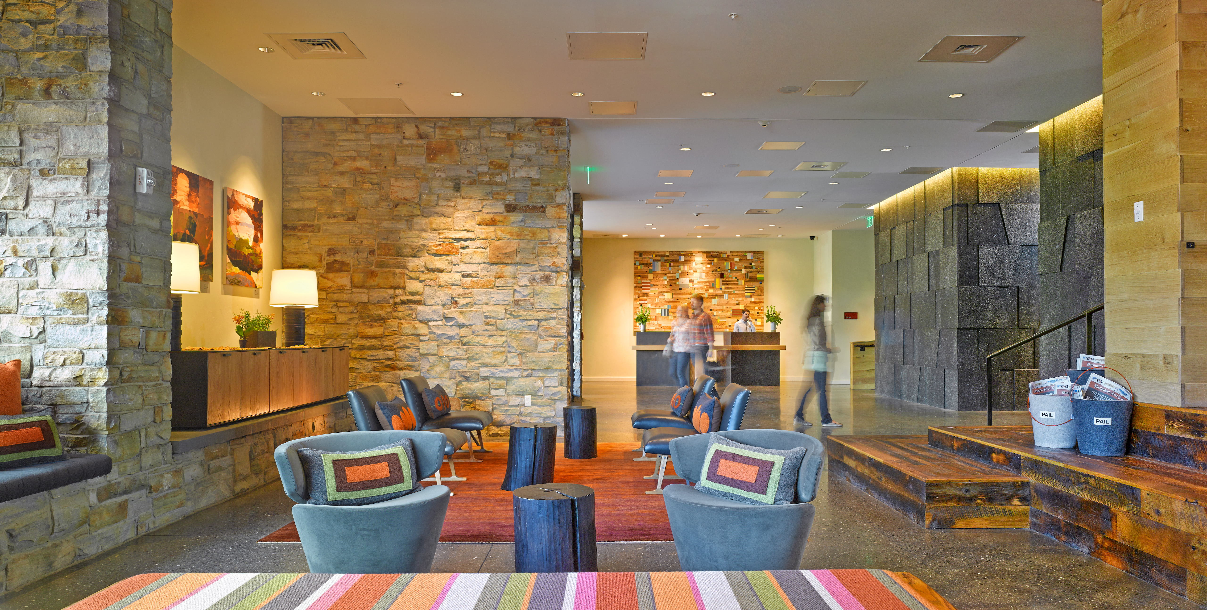 Reception Desk from Lounge
