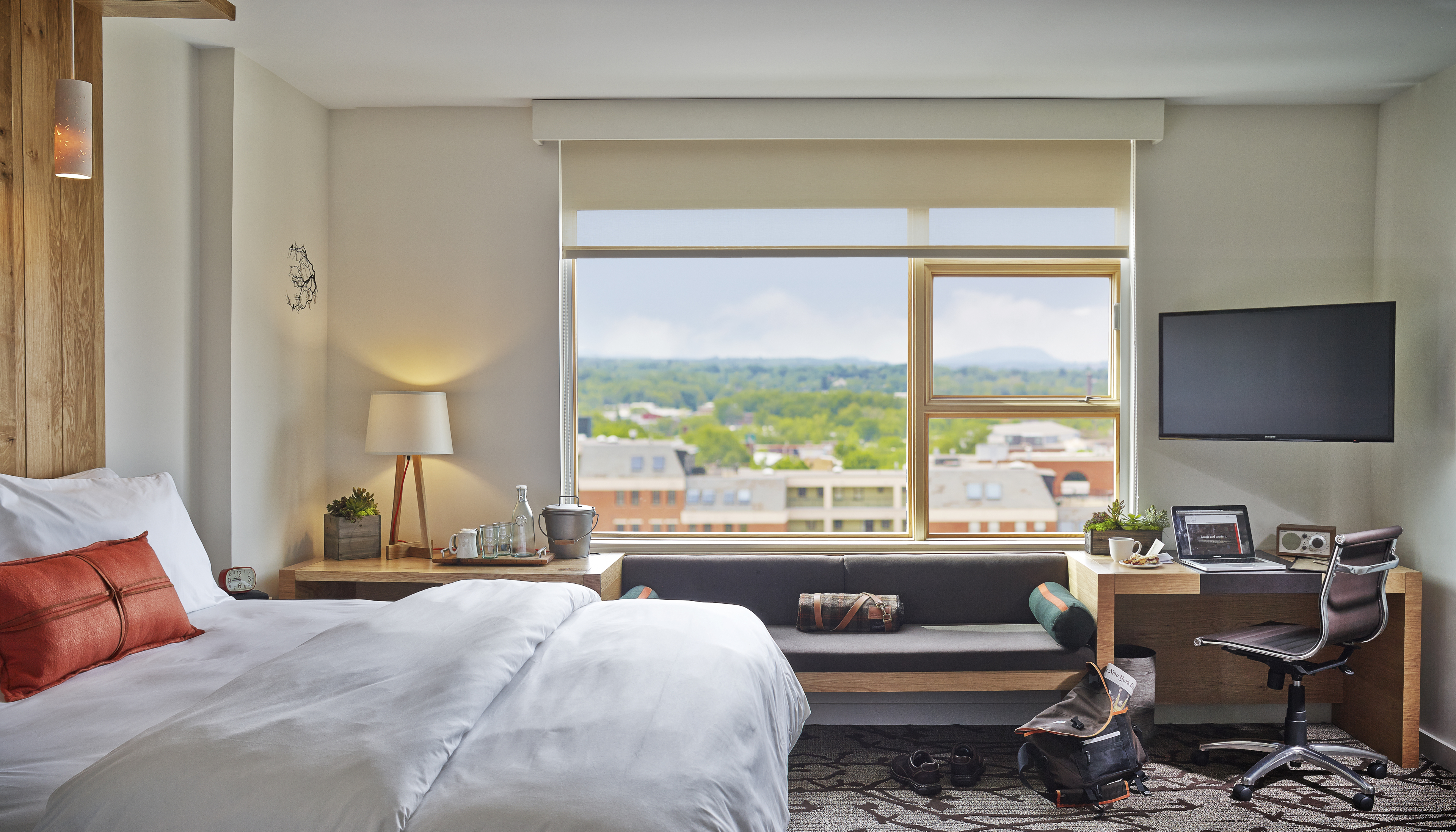Guestroom with Mt. Philo view