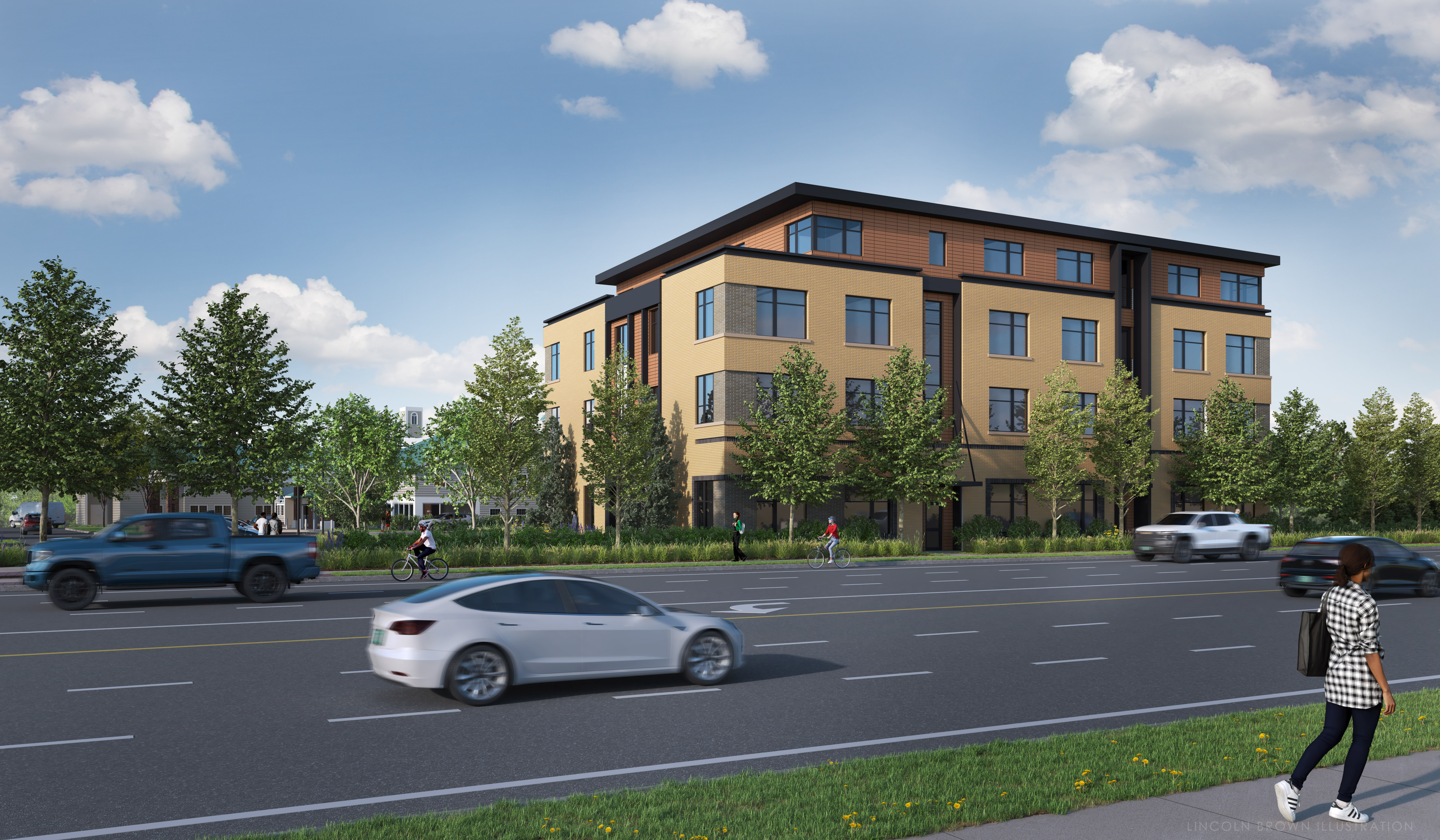 South Facade Rendering